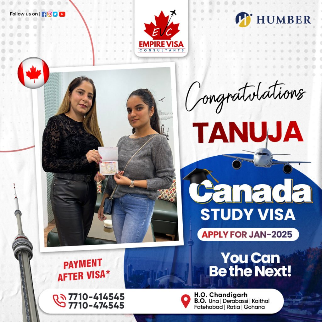 Tanuja Canada Study Visa